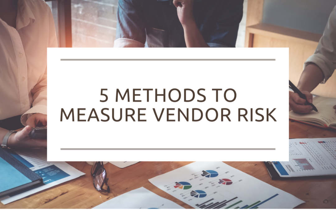 Vendor Risk Management Program Maturity Levels